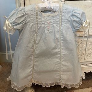 Heirloom Dress Baby Blue